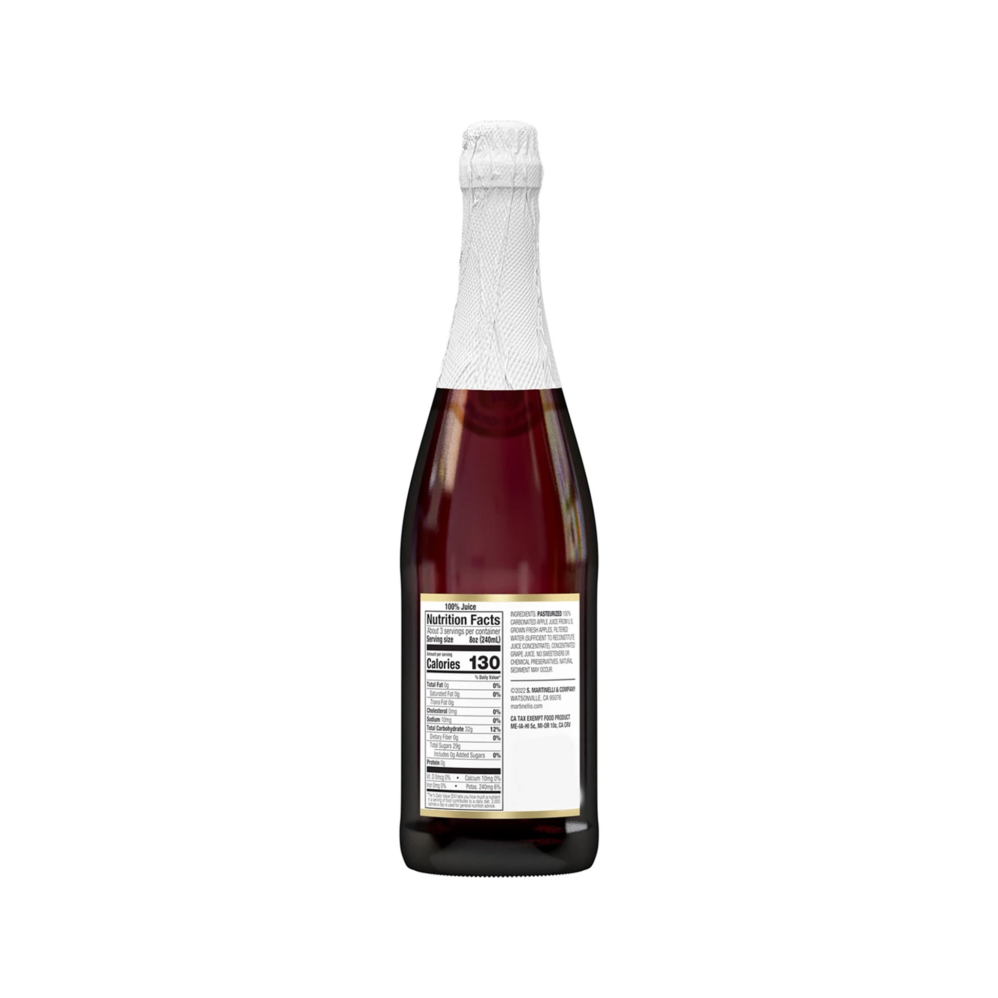 Martinelli's Sparkling Apple-Grape 25.4 oz