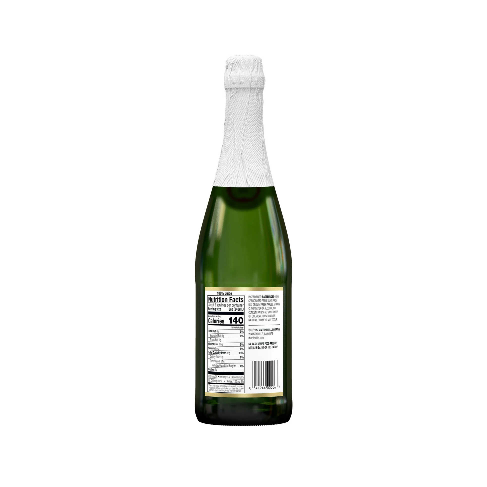 Martinelli's Sparkling Cider 25.4 fl oz