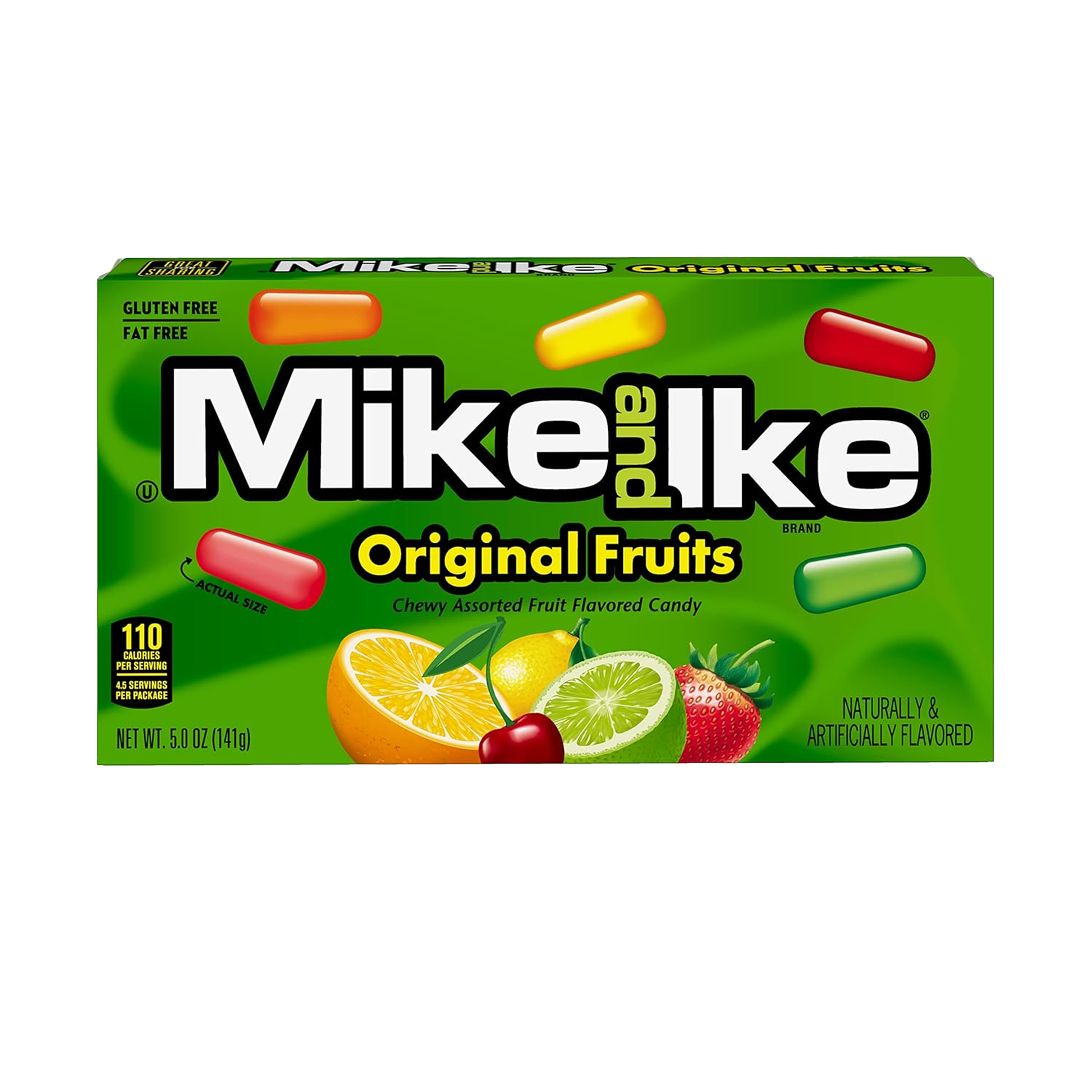 Mike and Ike Fruit Candy Original 5 oz