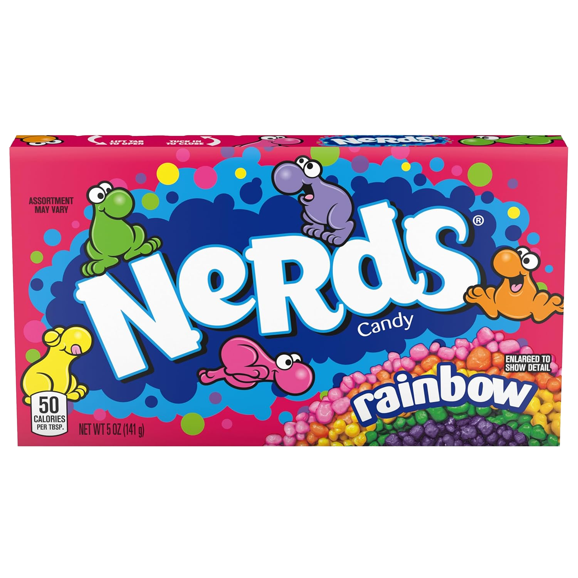 Nerds Rainbow Candy Video Box 5 Oz