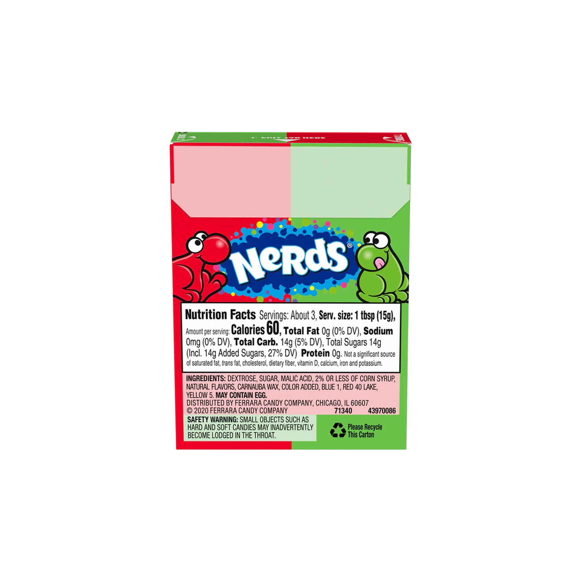 Nerds Wild Cherry & Watermelon 1.65 Oz