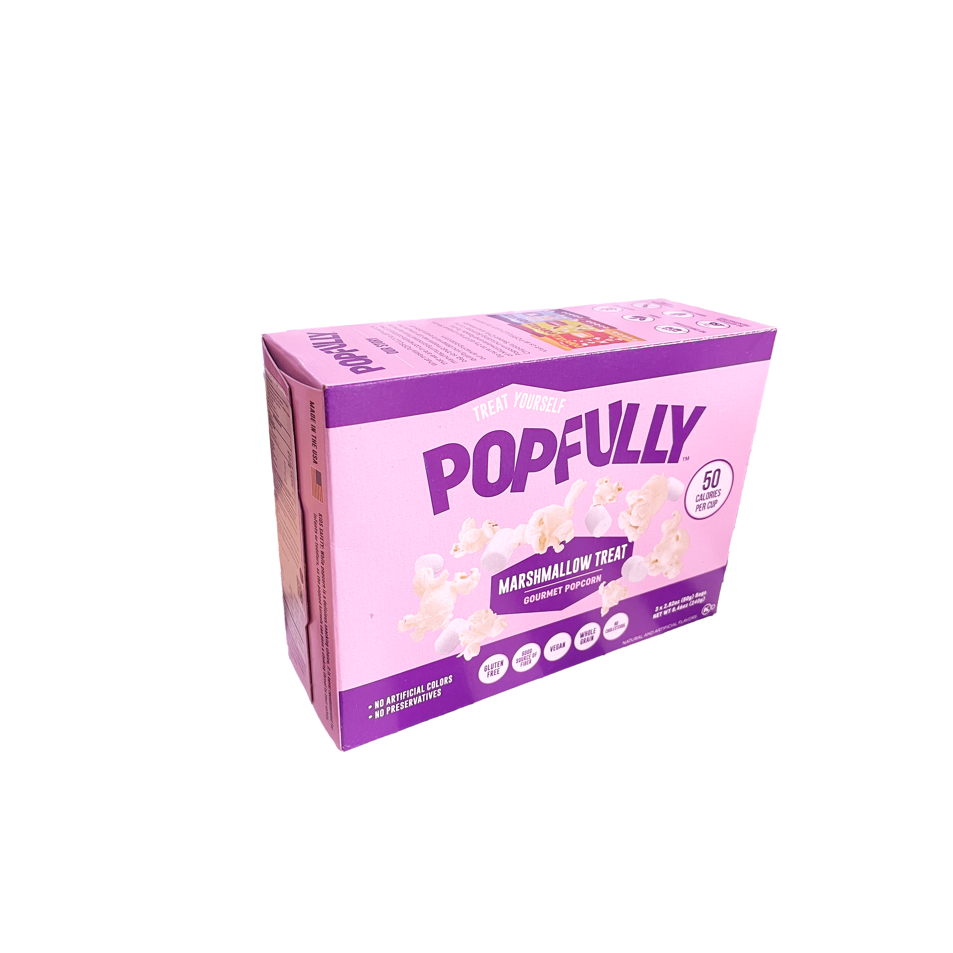 Popfully Marshmallow Treat Gourmet Popcorn 8.46 oz - box