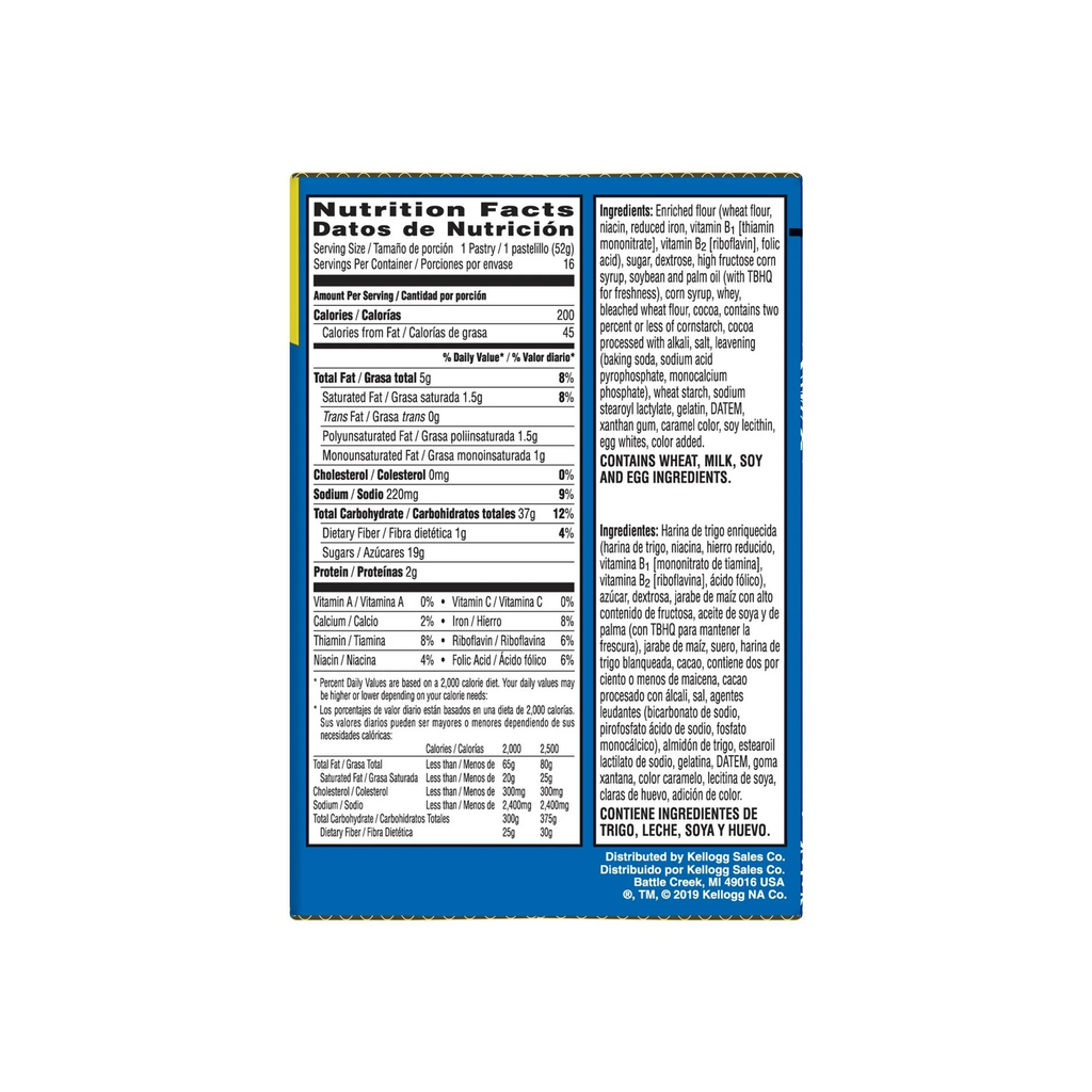 Kelloggs Pop Tarts Frosted Chocolate Fudge, 8ct 14.7 Oz
