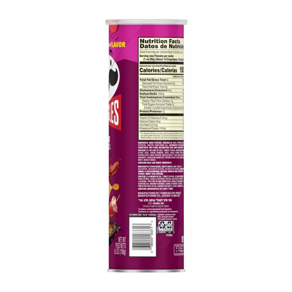 Pringles BBQ 5.5 Oz