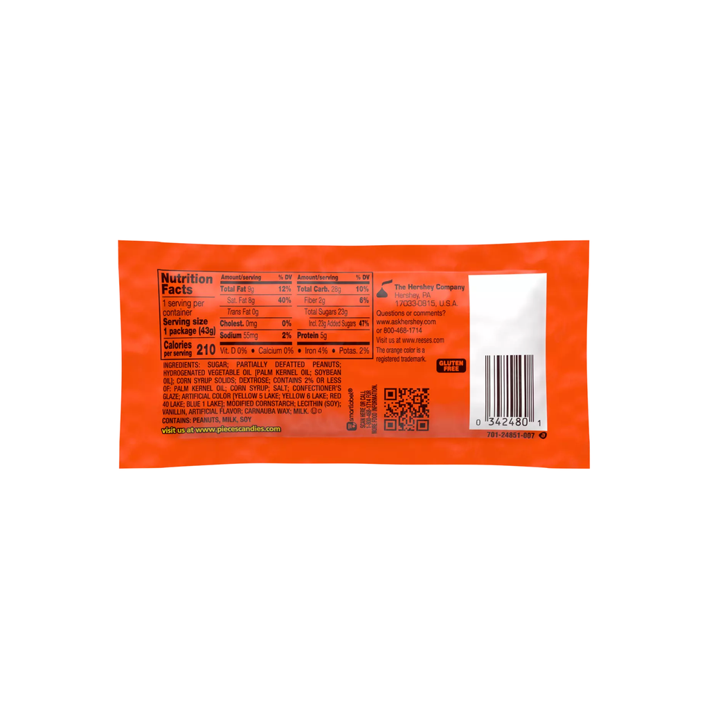 Reeses Pieces Peanut Butter 1.53 oz