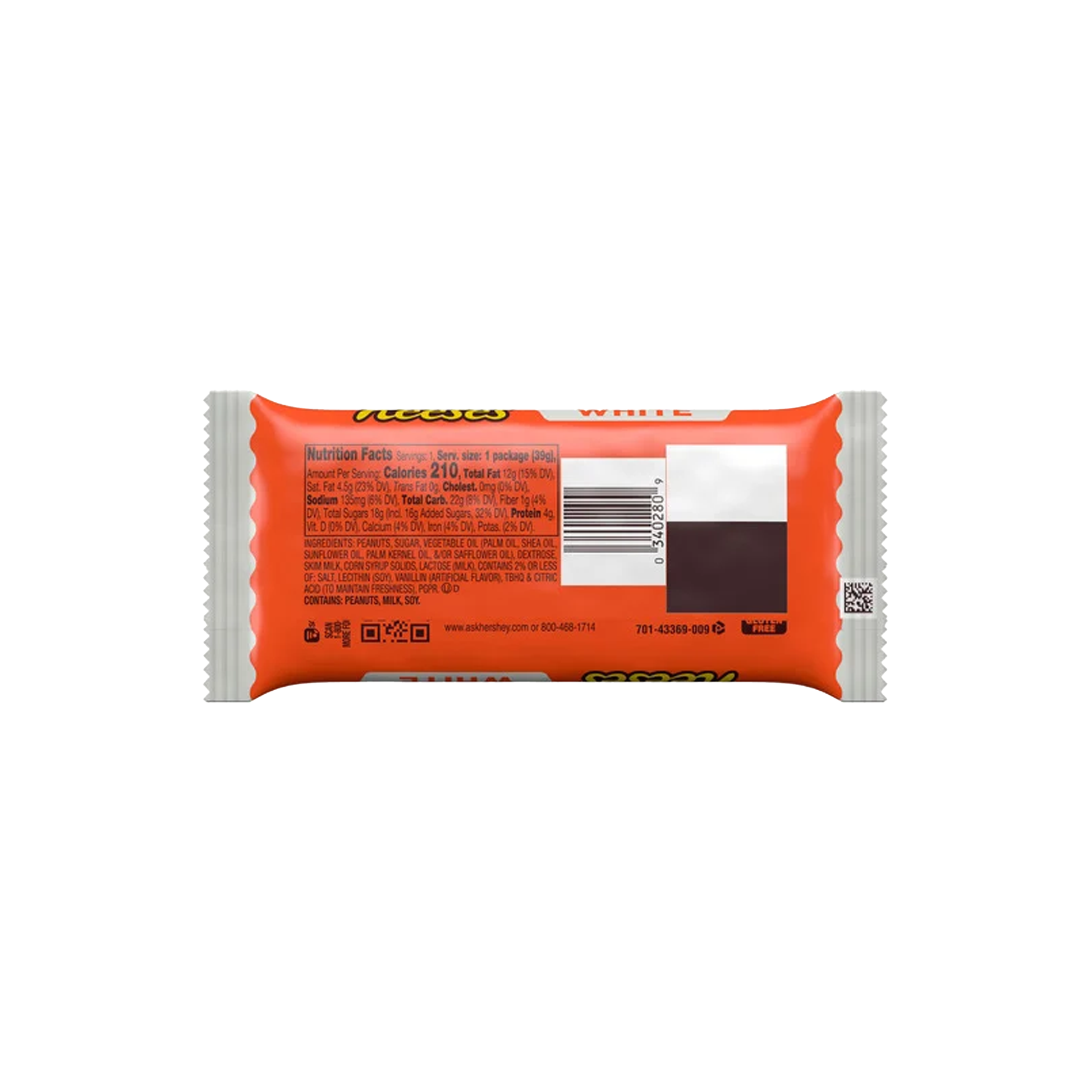 Reeses White 2 Peanut Butter Cups 1.39 Oz