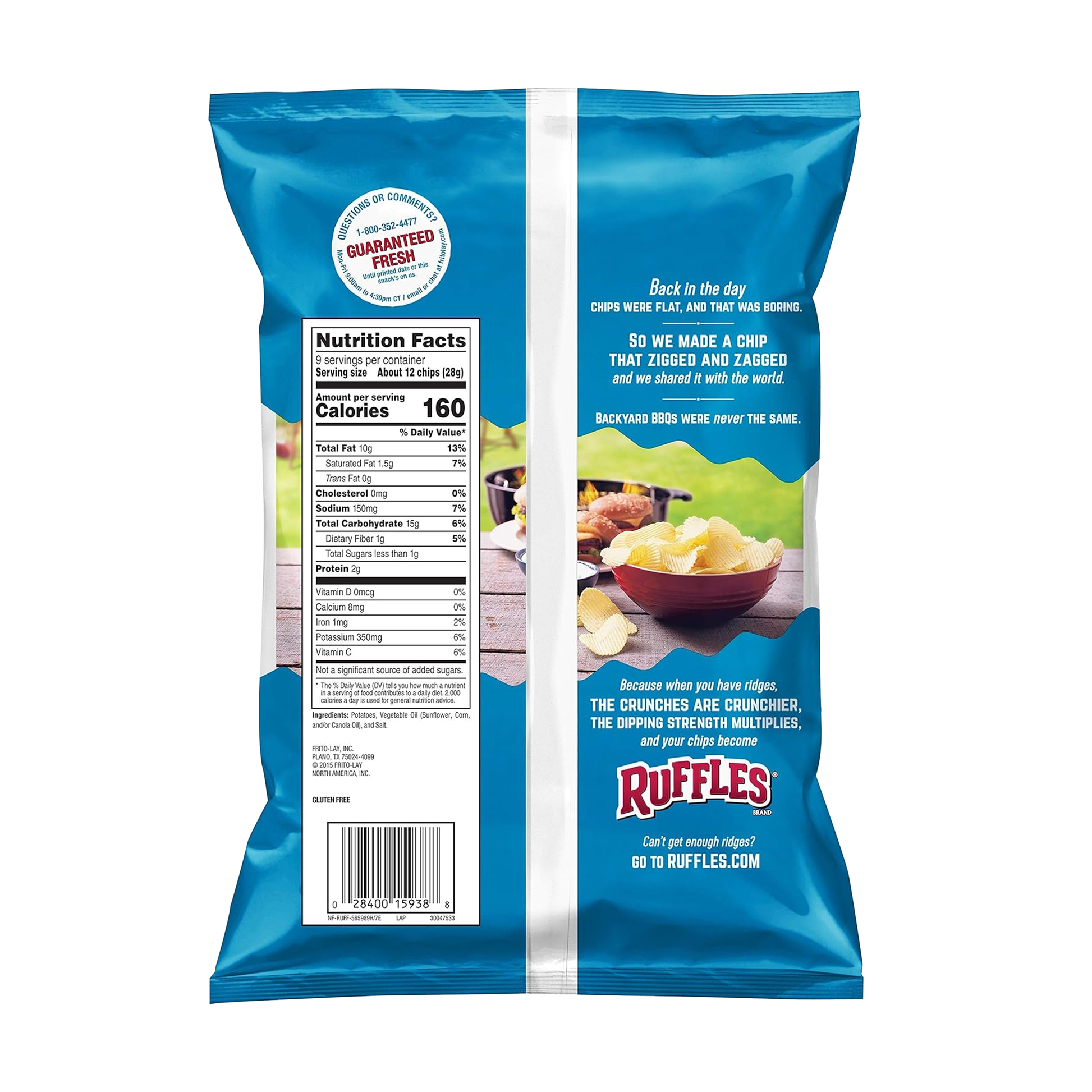 Ruffles Original 6.5 oz