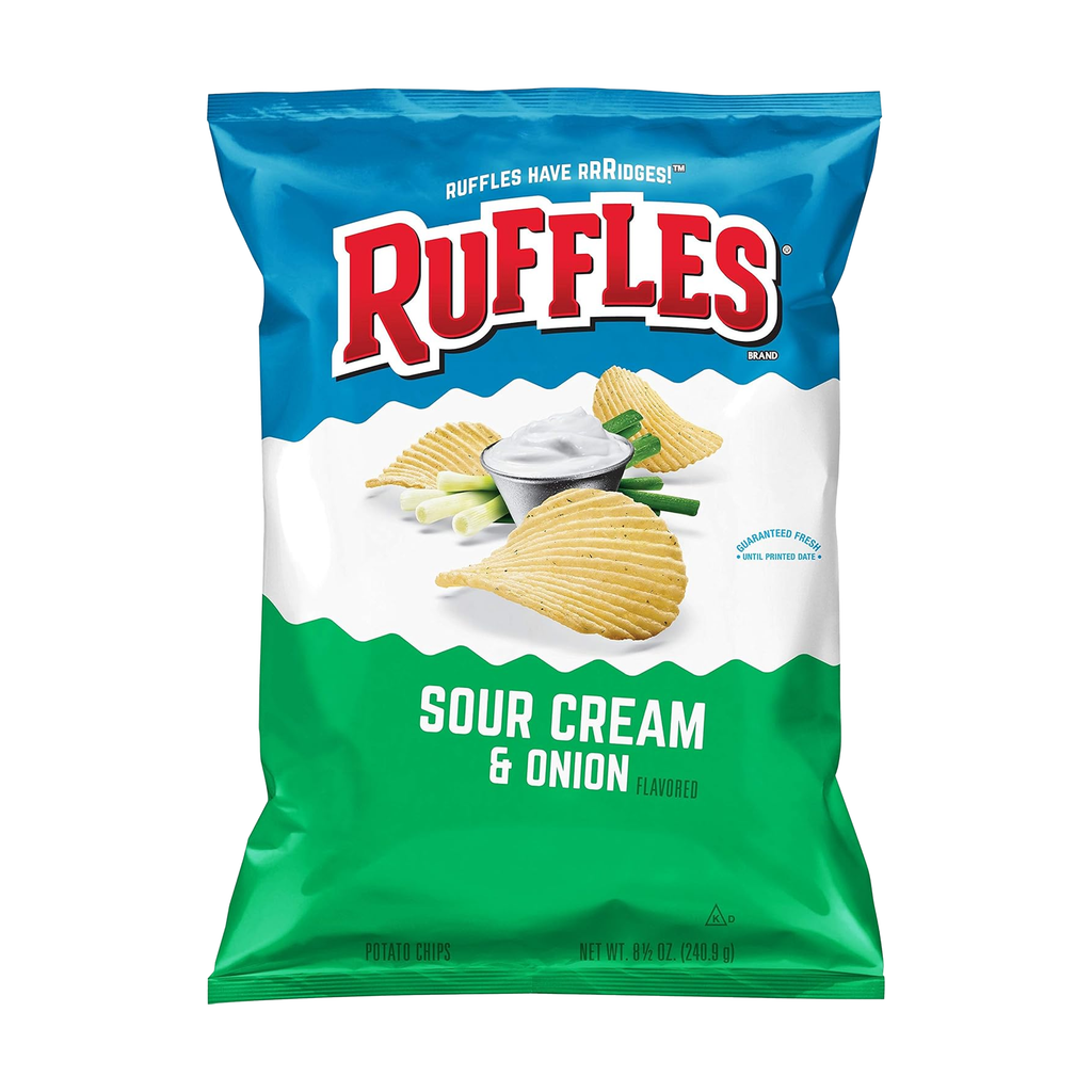 Ruffles Sour Cream & Onion 6.5 oz