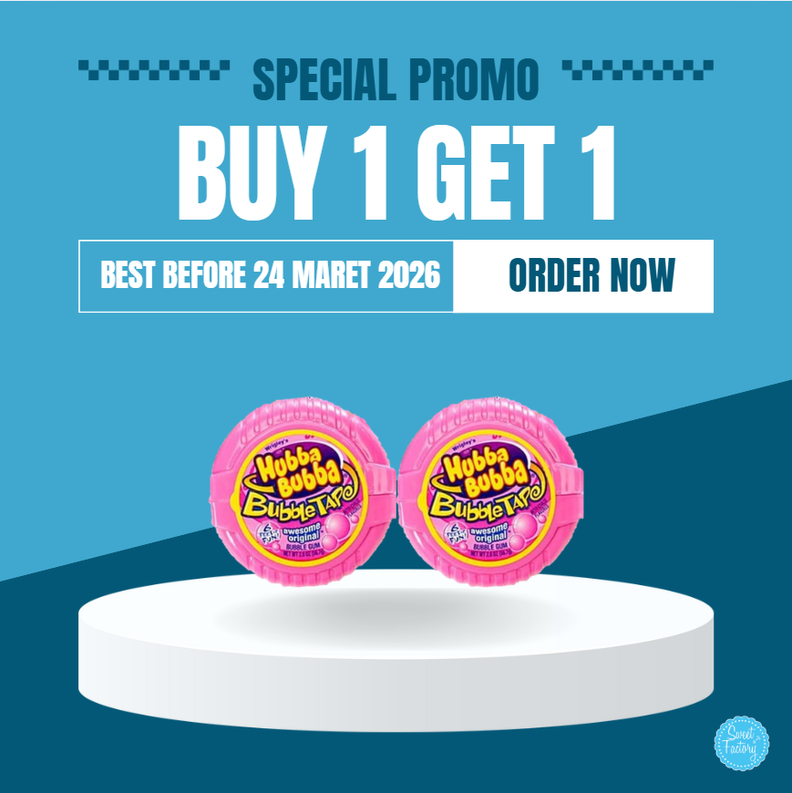 Hubba Bubba Gum Tape Awesome Original 2 Oz