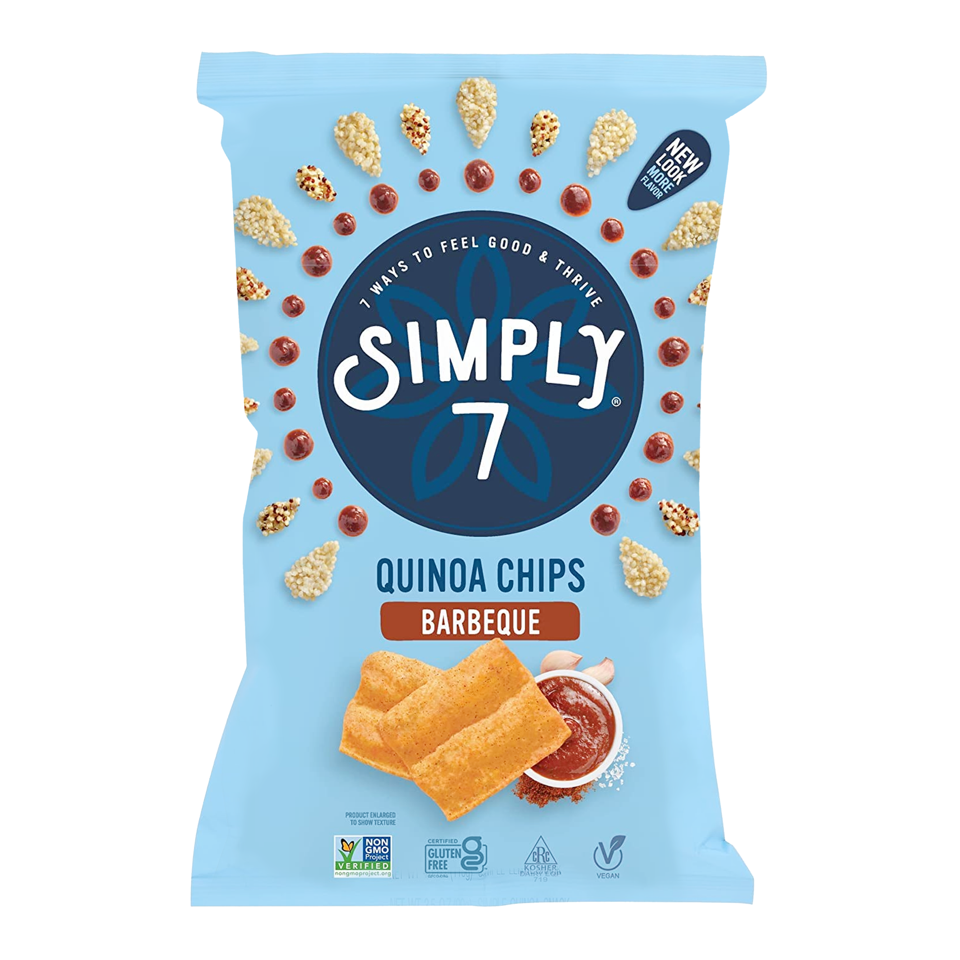 Simply 7 Quinoa Chips Barbeque 2.8 oz