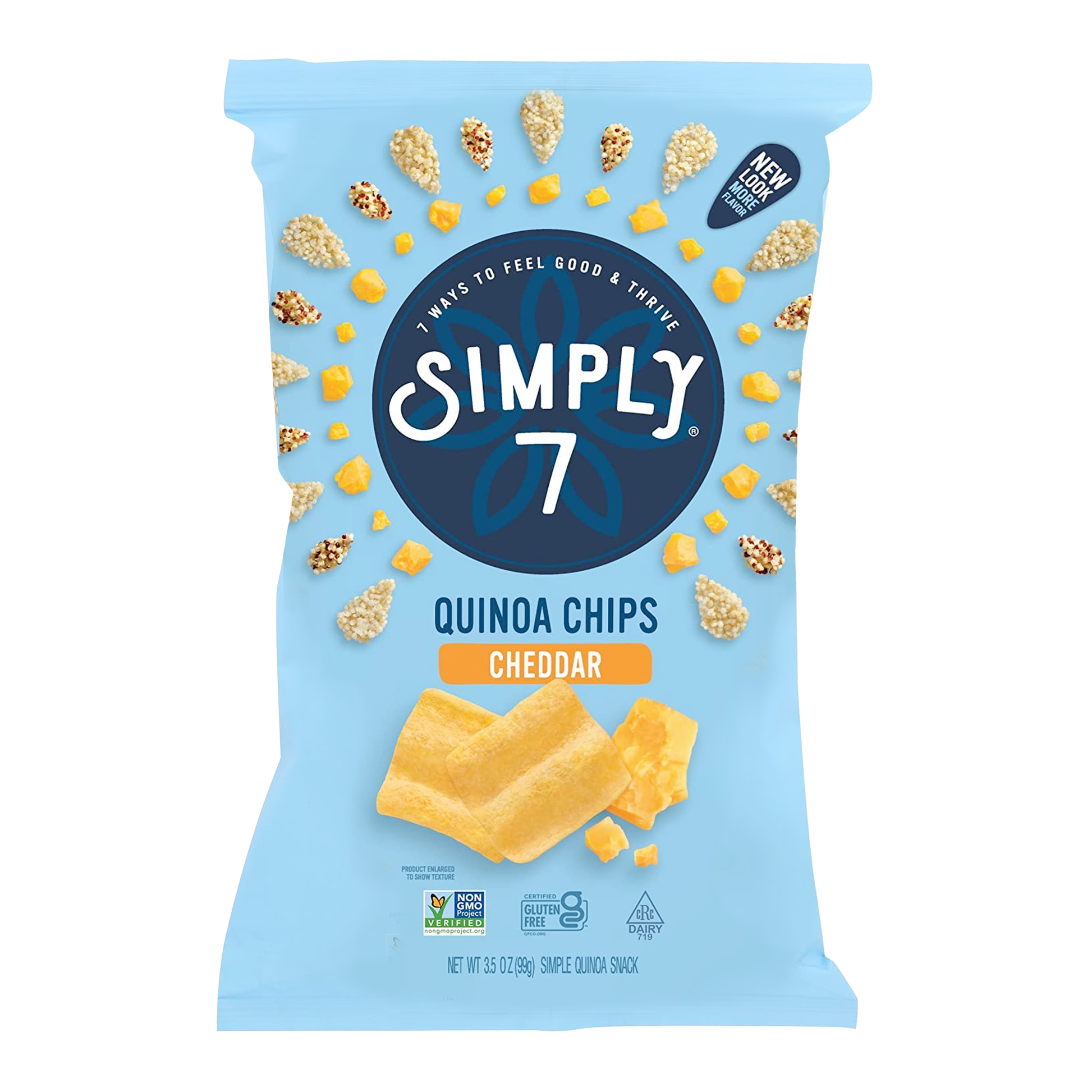 Simply 7 Quinoa Chips Cheddar 2.8 oz