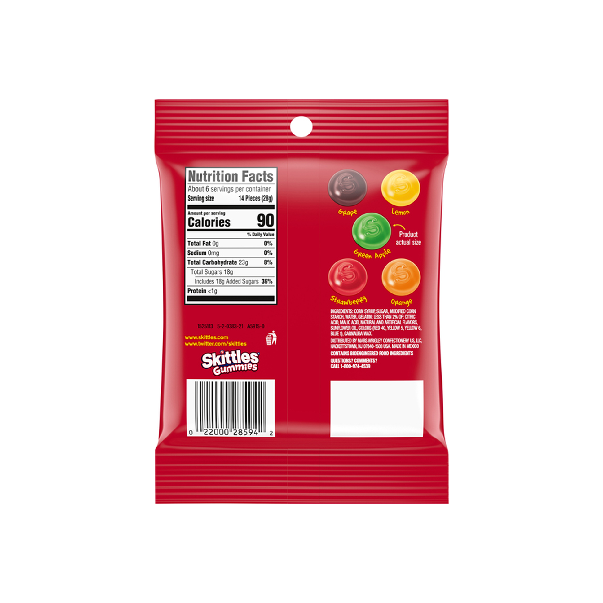 Skittles Gummies Original 5.8 oz