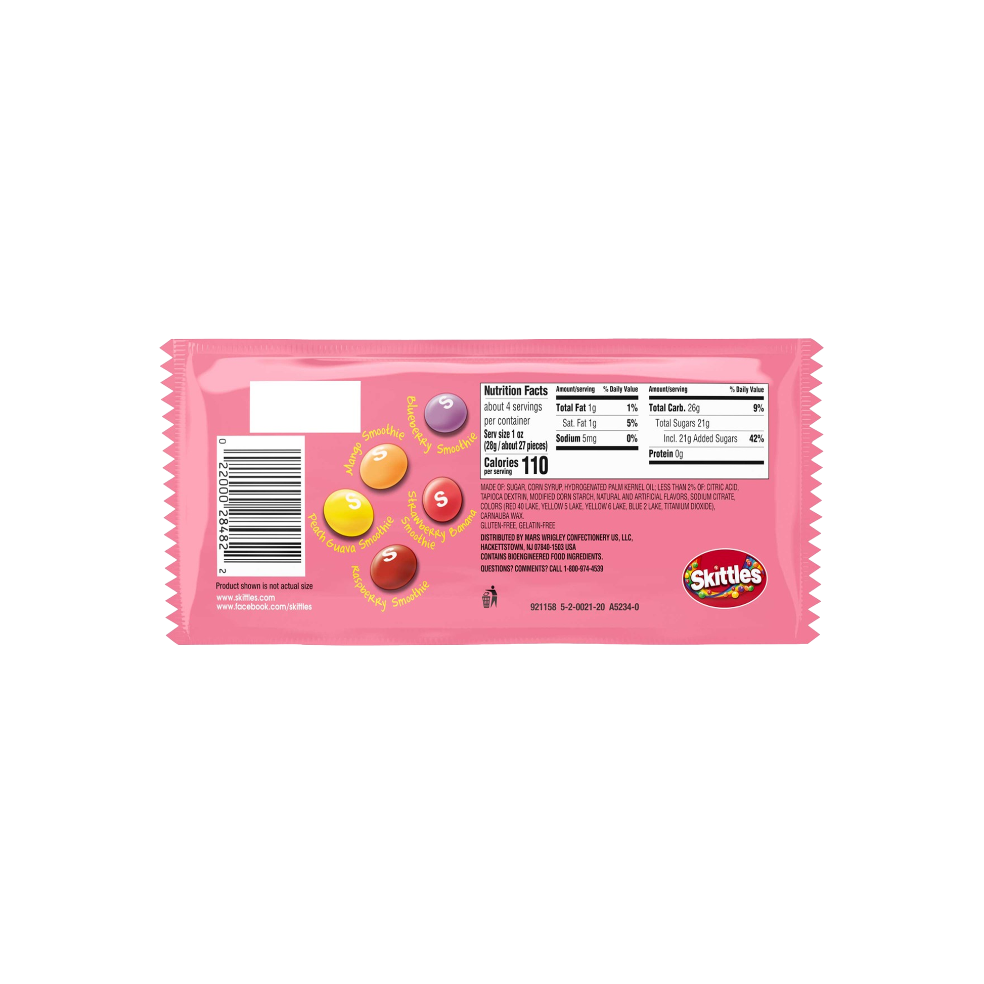 Skittles Smoothies 1.76 oz