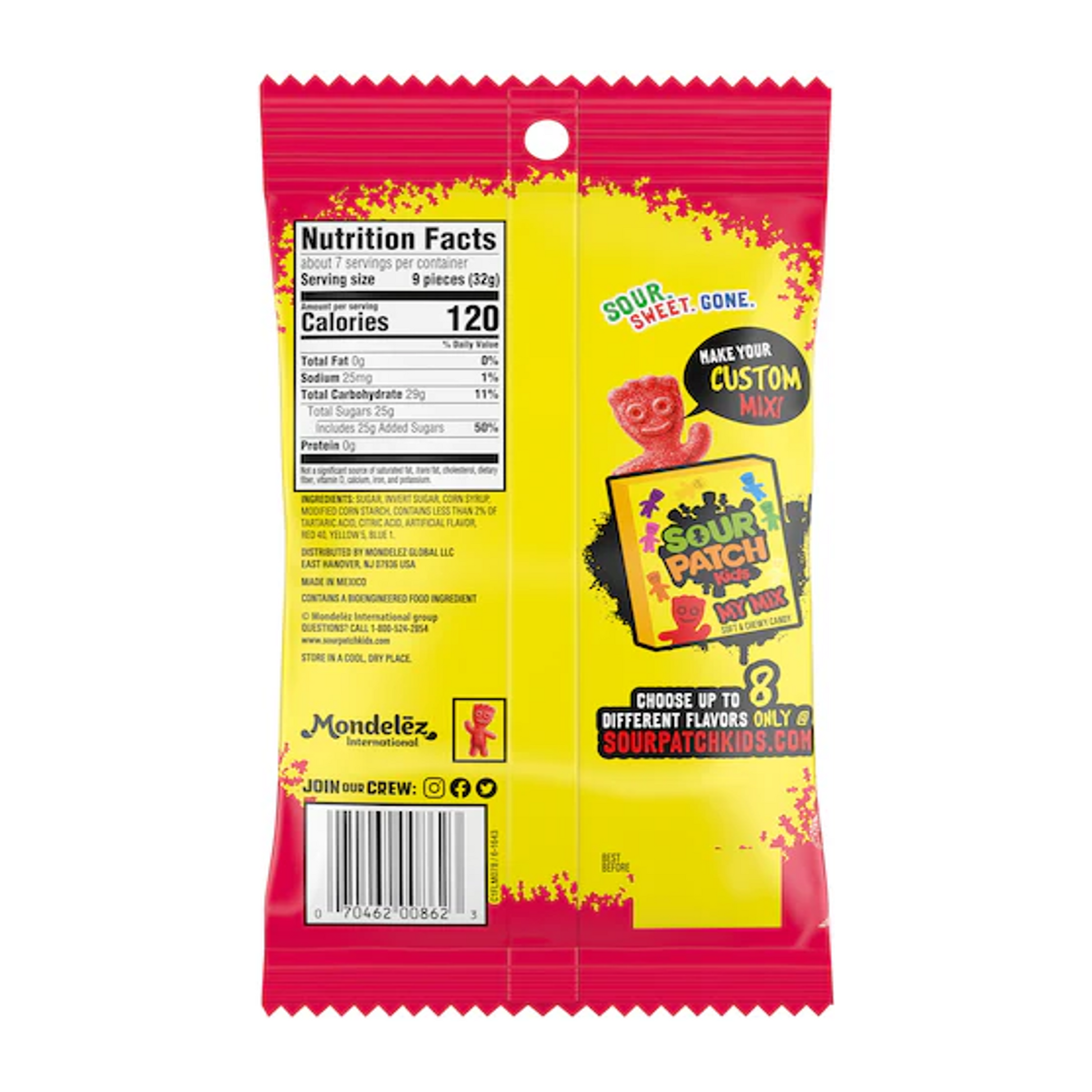 Sour Patch Kids Strawberry 8 oz
