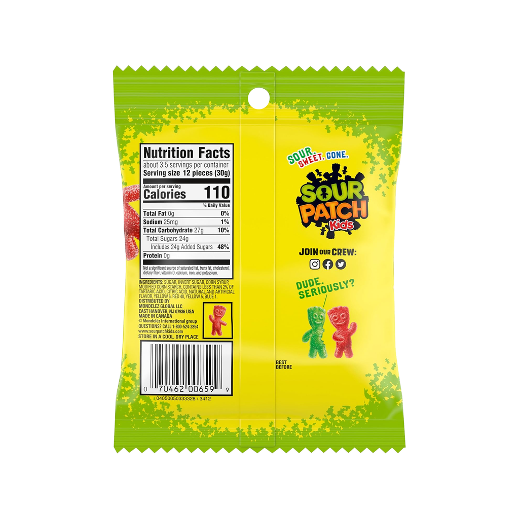 Sour Patch Kids 3.6 oz - Bag