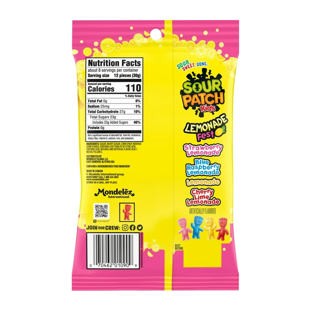 Sour Patch Kids Lemonade Fest 8 oz