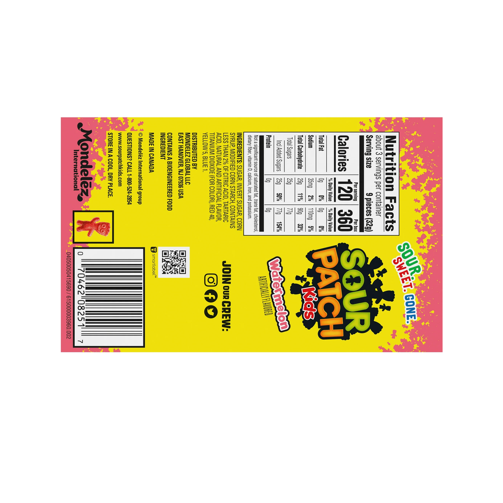 Sour Patch Watermelon 3.5 oz