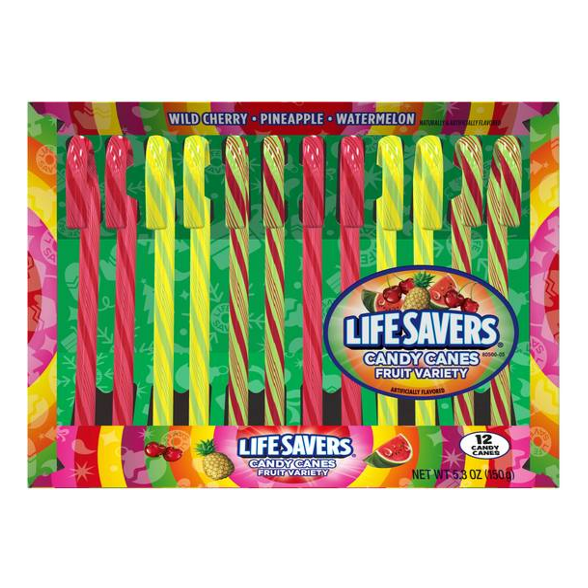 Spangler Candy Canes - Life Savers 5.3 Oz