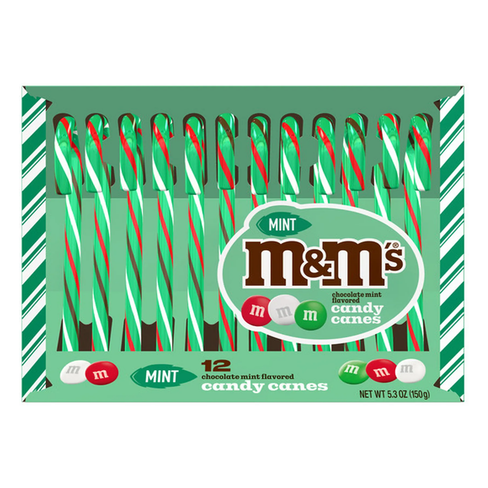 Spangler Candy Canes - M&M's 5.3 Oz