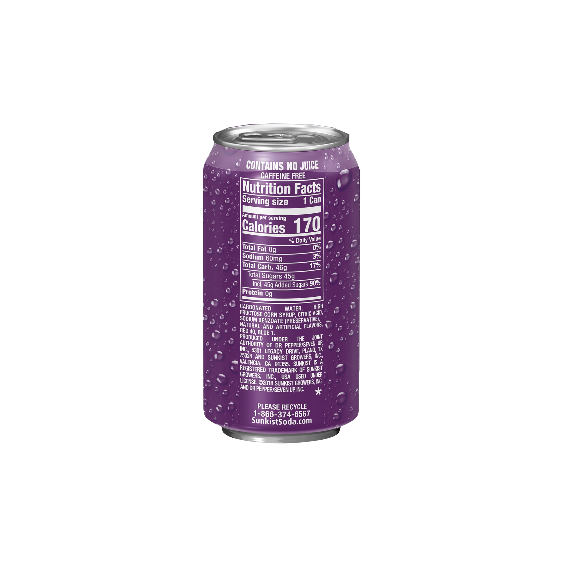 Sunkist Grape 12 fl oz