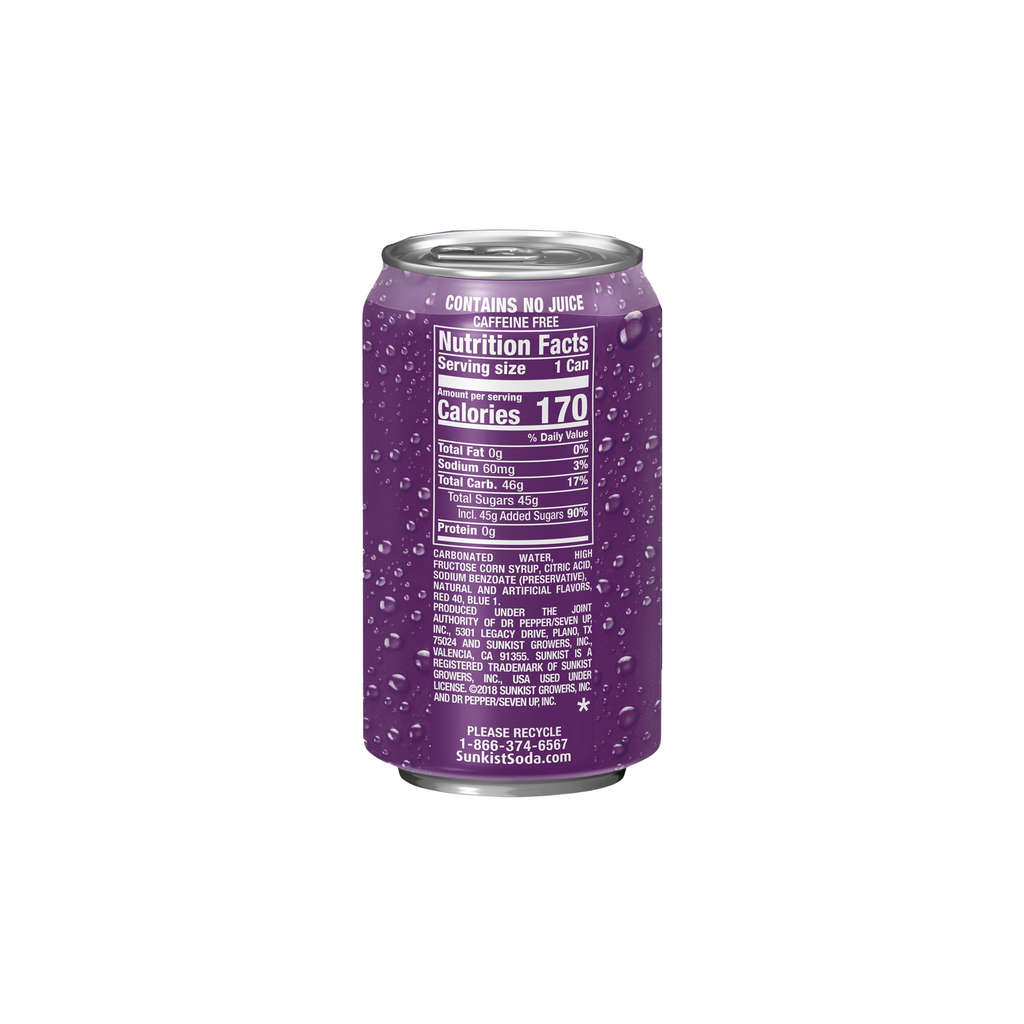 Sunkist Grape 12 fl oz