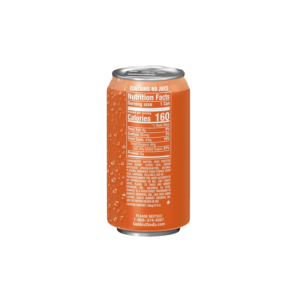 Sunkist Orange 12 fl oz