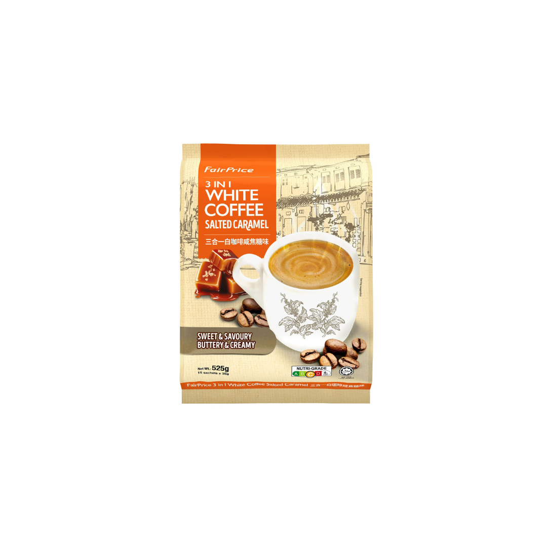 Fairprice 3 in 1 White Coffe Salted Caramel 600gr