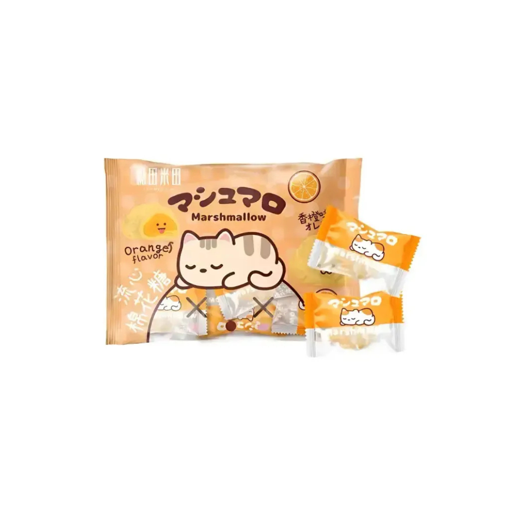 Tommy & Tim Marshmallow Orange 90gr - Non Halal