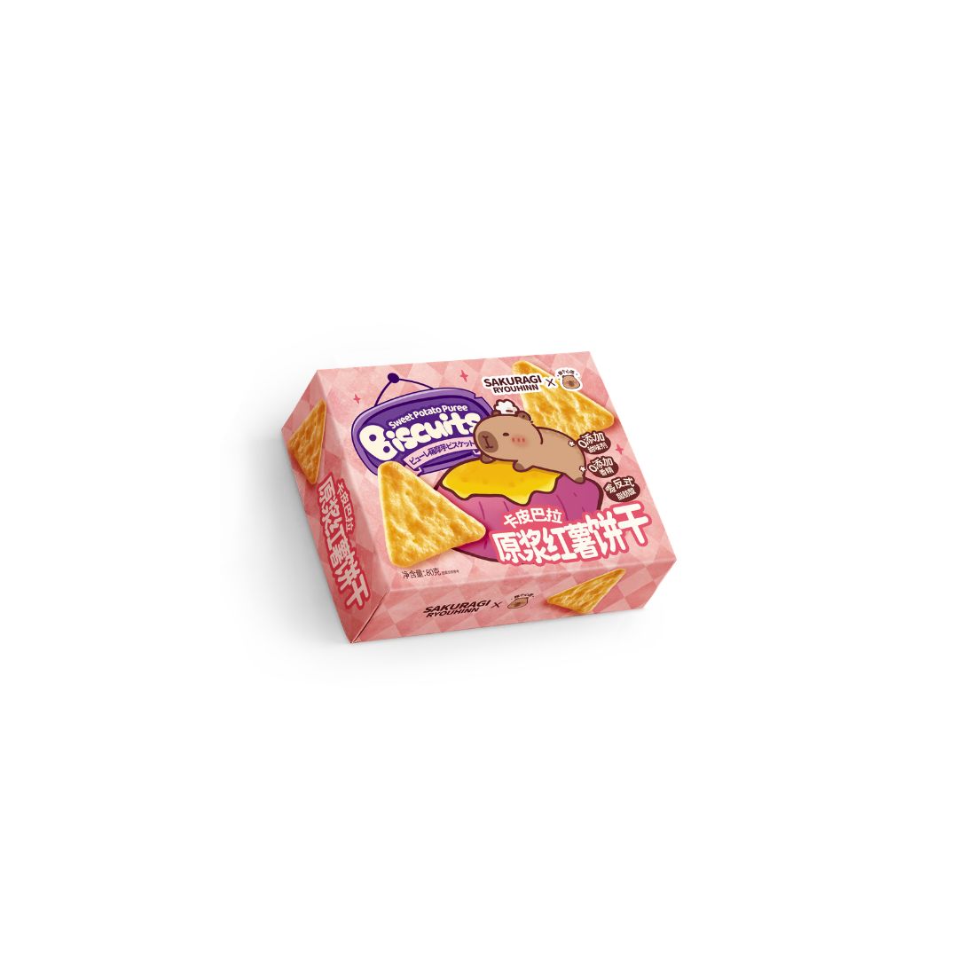 Sakuragi Ryouhinn Capybara Biscuits  Sweet Potato Puree 80g