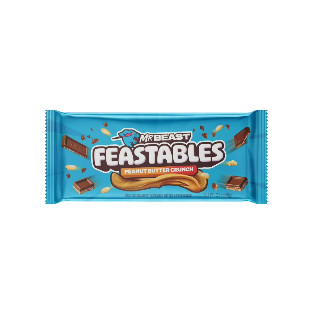 MrBeast Feastables Peanut Butter Crunch 59gr
