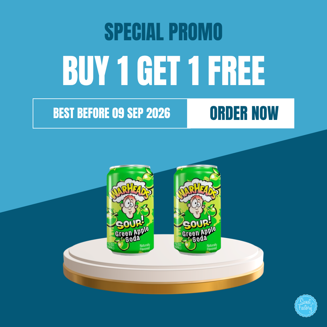 Warheads Soda Green Apple 12 fl oz