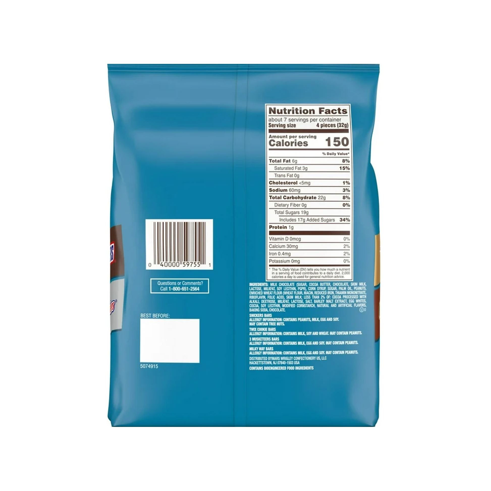 Mixed Bars Minis Sharing Sup 8.31 OZ – Mars