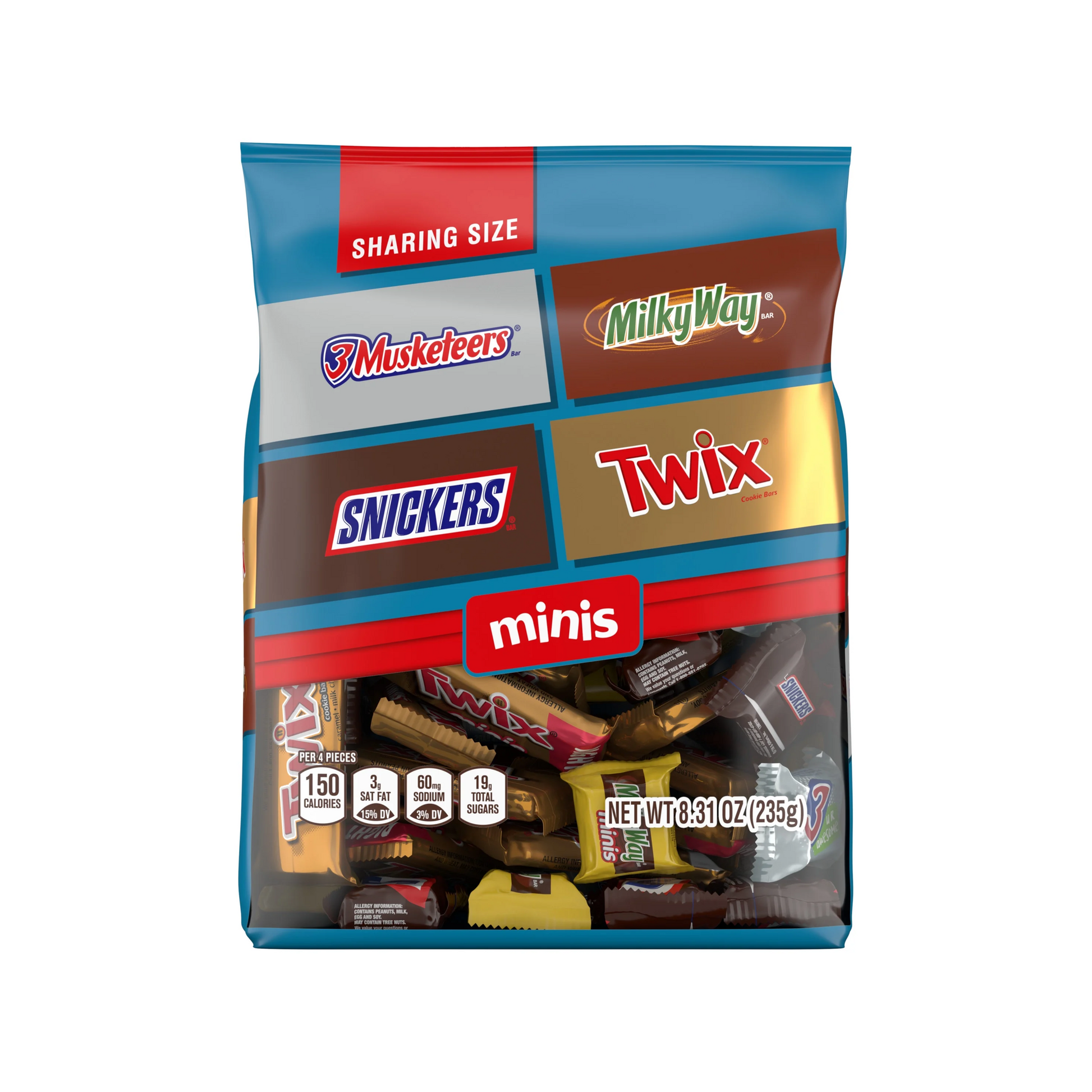 Mixed Bars Minis Sharing Sup 8.31 OZ – Mars