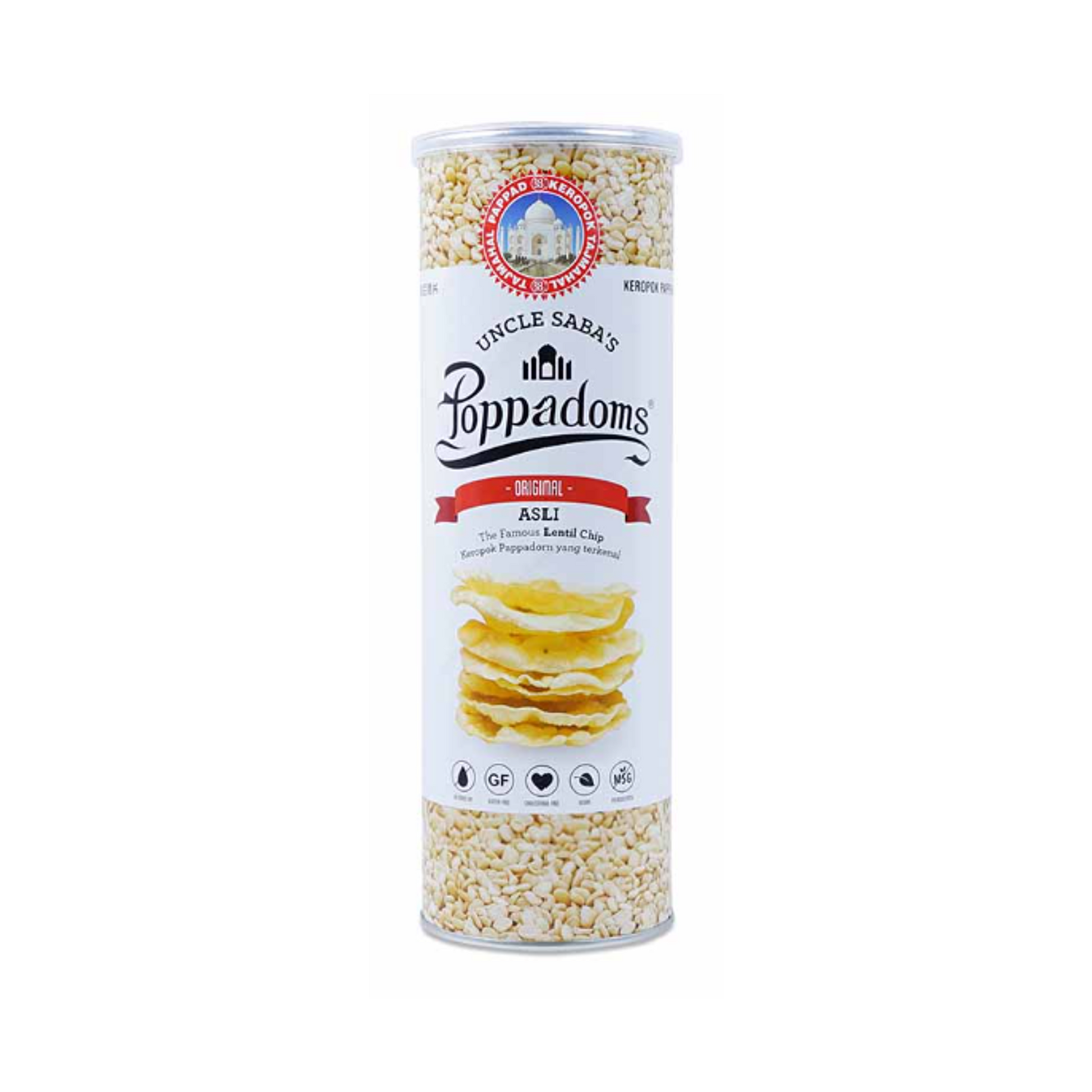 Uncle Saba’s Poppadoms Original 70 g