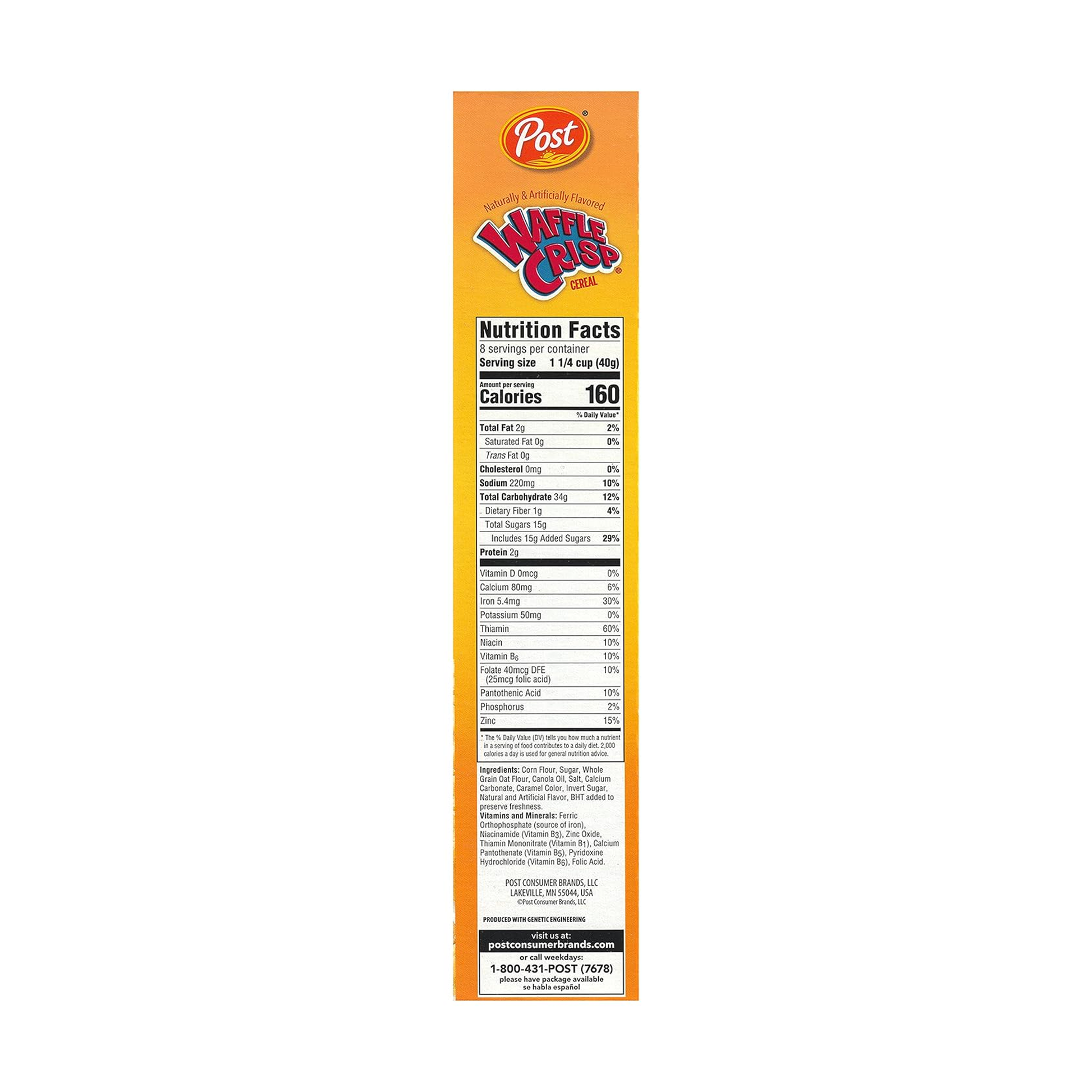 Post Waffle Crisp 11.5 oz