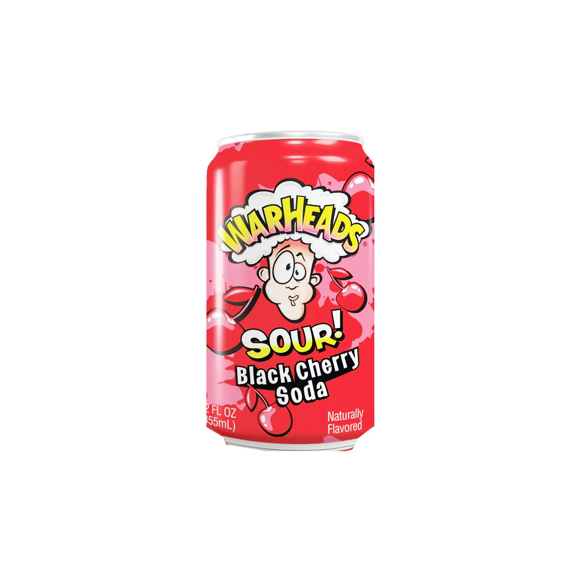 Warheads Soda Black Cherry 12 Oz