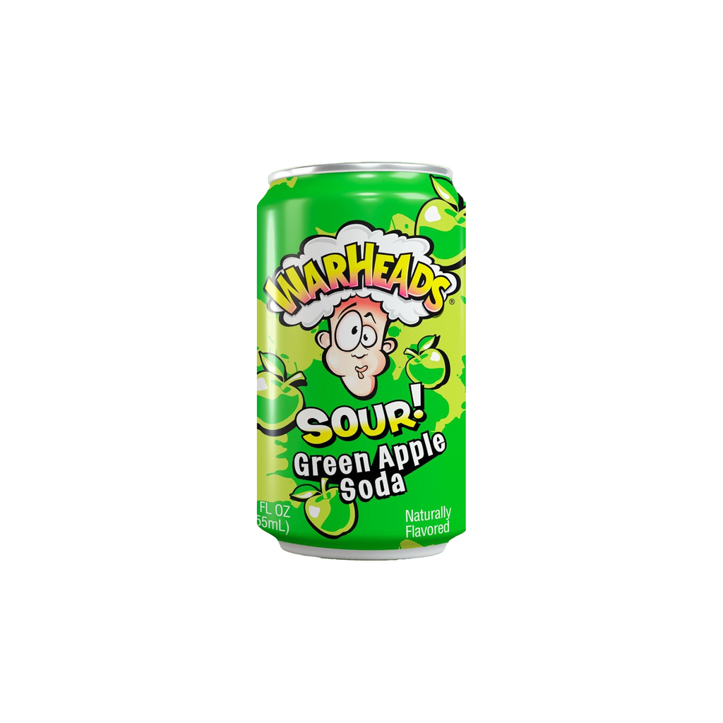 Warheads Soda Green Apple 12 fl oz