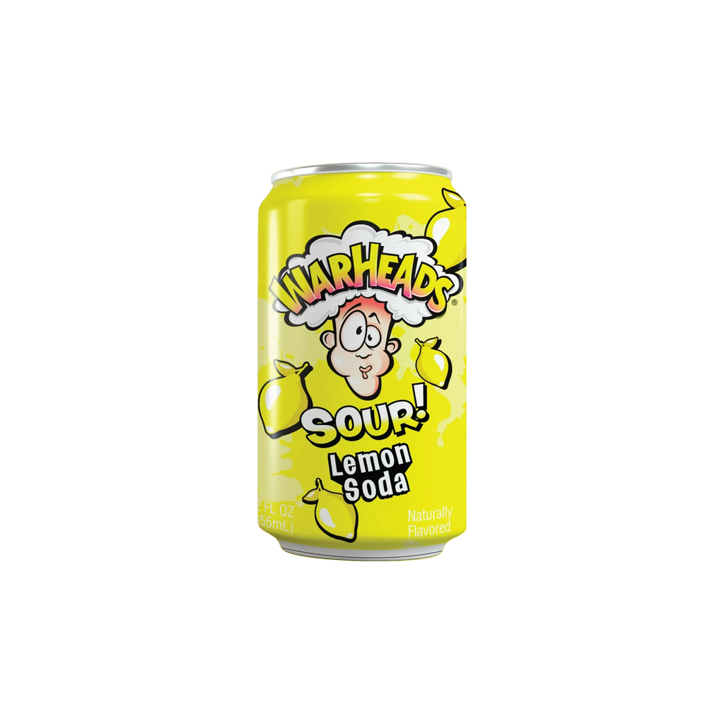 Warheads Soda Sour Lemon 12 fl oz