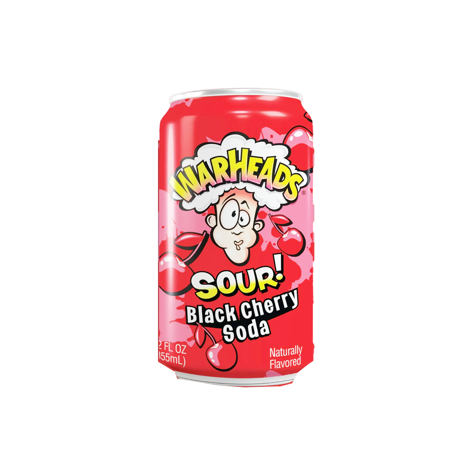 Warheads Soda Black Cherry 12 Oz