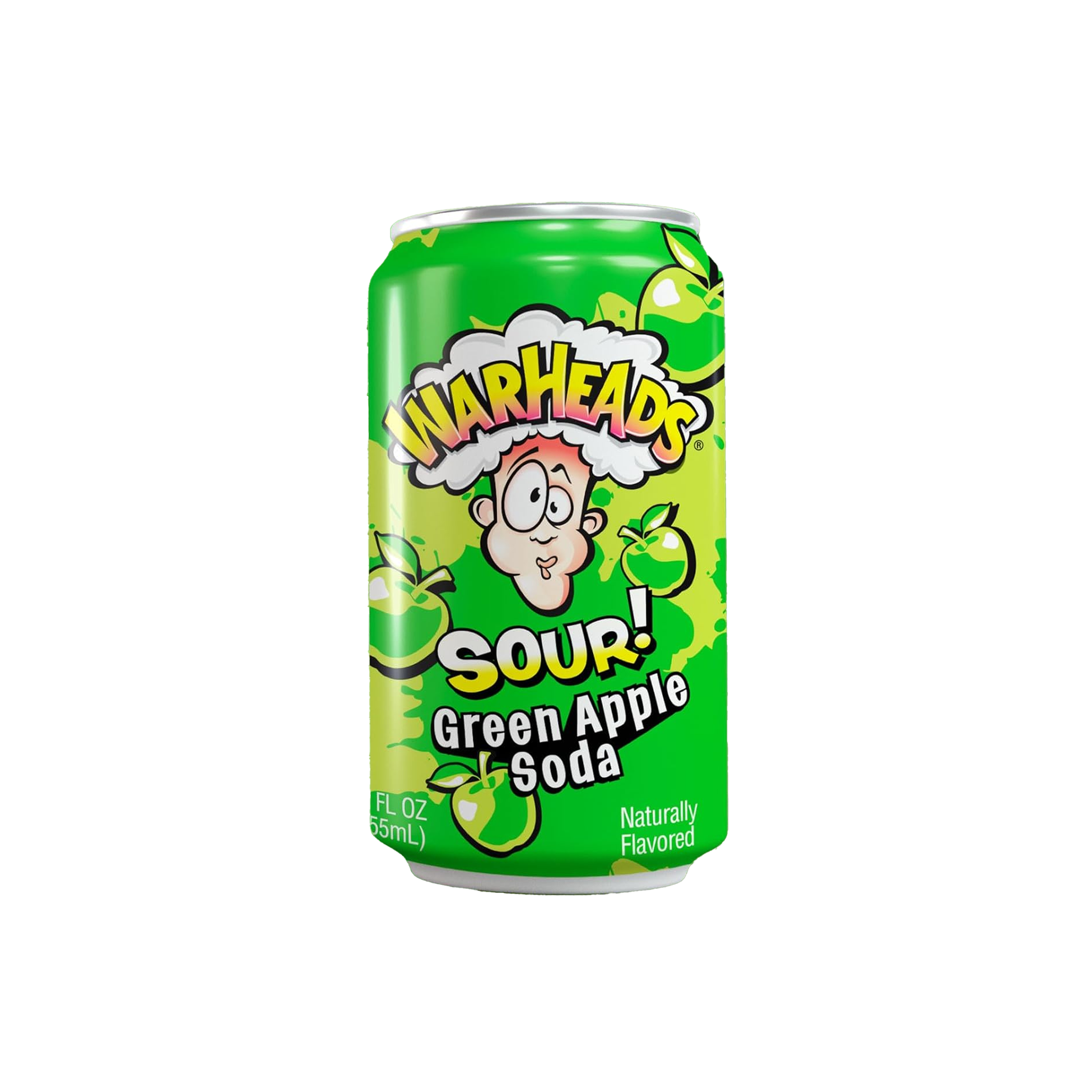 Warheads Soda Green Apple 12 fl oz