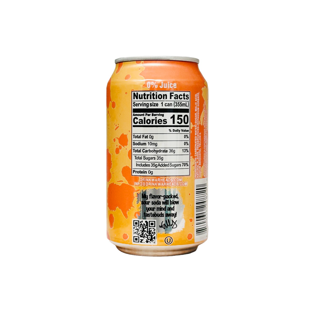 Warheads Soda Peach 12 fl oz