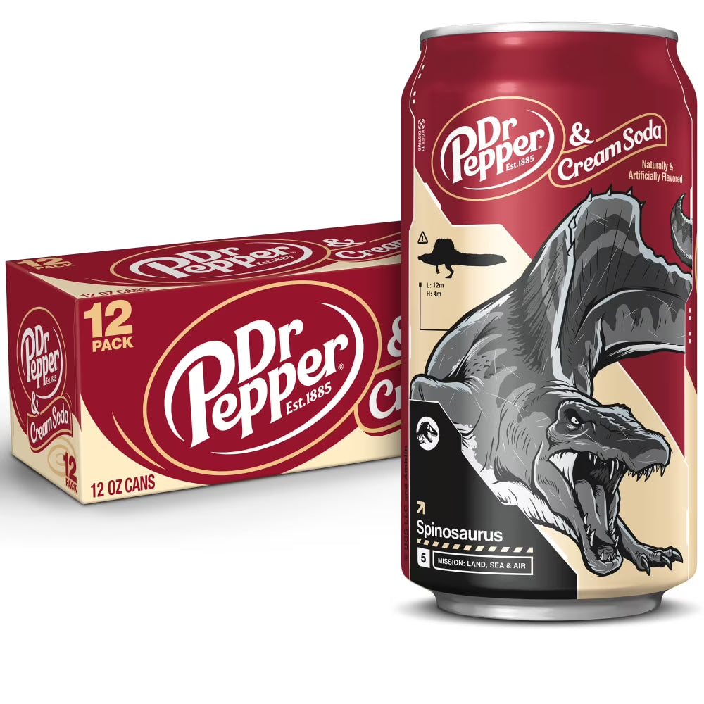 Dr Pepper Cream Soda 1 BOX