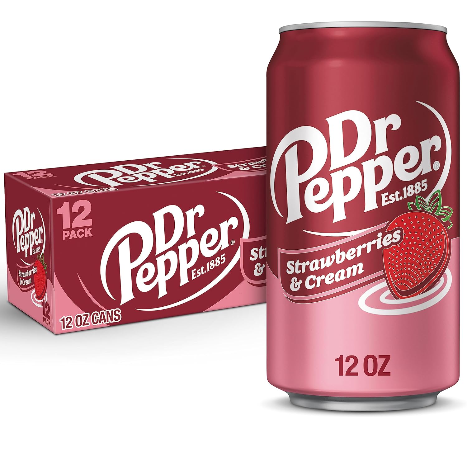 Dr Pepper Strawberry & Cream 1 BOX