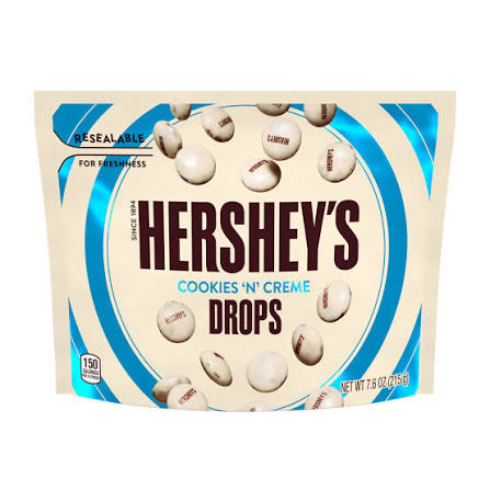 Hersheys Cookies n Creme Drops 7.6 Oz
