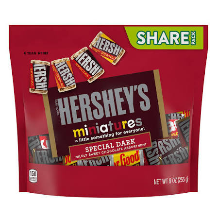 Hersheys Miniatures Special Dark