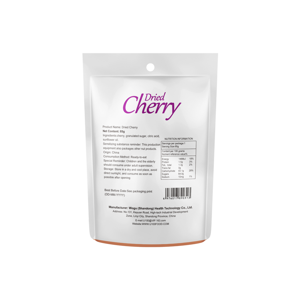 U100 Dried Cherry 85g